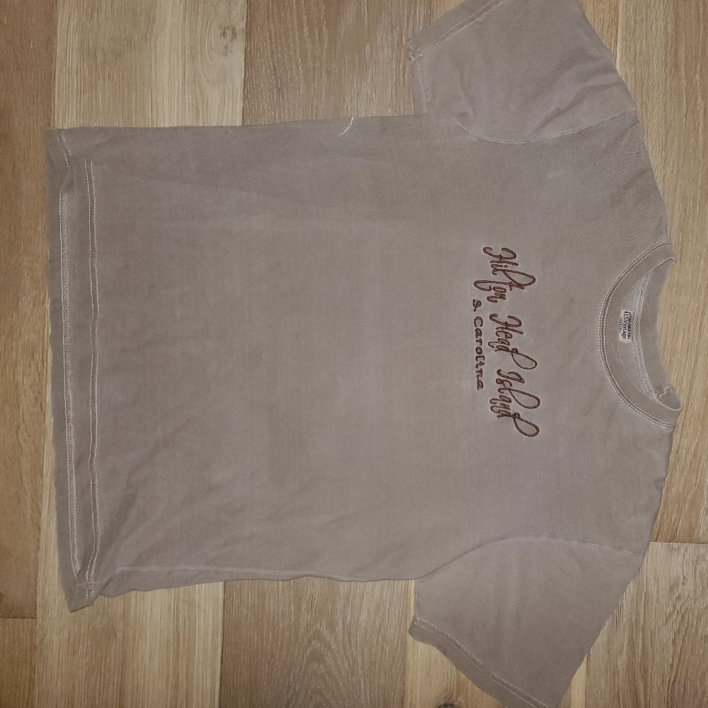 BAGGY TEE u.s. vintage Light Brown Large